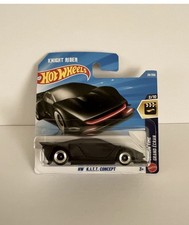 Hot Wheels 🔥 Knight Rider HW K.I.T.T. CONCEPT Black Screen Time 1:64 New/Sealed