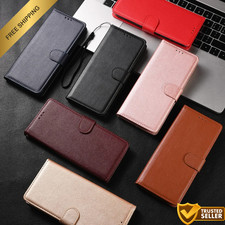 Leather Flip Wallet Case for Xiaomi Redmi Note 13 12 11 10 9 8 7 Pro Phone UK