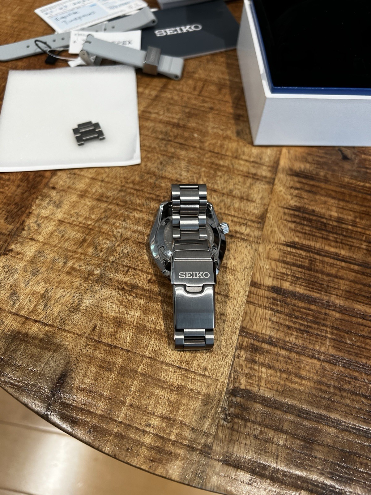 Seiko Prospex 1968 Heritage Diver's GMT 42mm Black Dial Watch SPB383 image 4