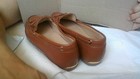 Michael Kors Womens Loafer Flats Brown Leather Bow Round Toe Slip On 7M — photo 5
