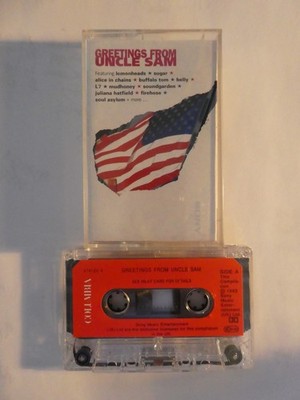 Various - Greetings From Uncle Sam Original UK Cassette Tape