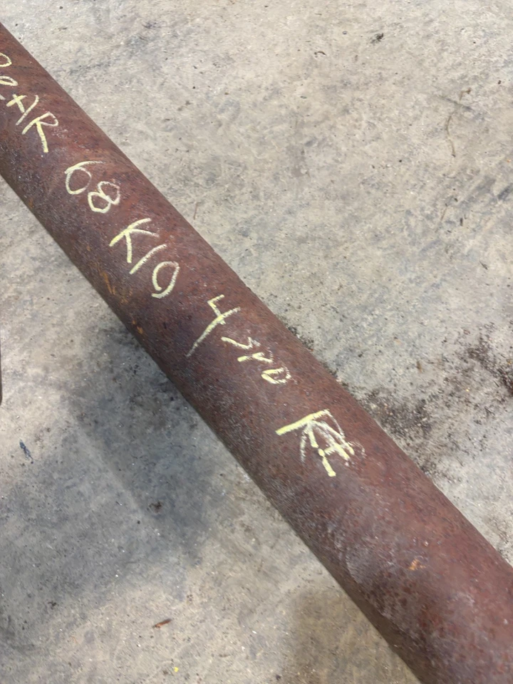 1967 1972 CHEVROLET GMC K20 4WD REG CAB LONG BED 1/2 TON REAR DRIVESHAFT SHAFT - Image 4 of 4