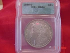 1899-O Morgan Silver Dollar  ICG MS64 Silver at $80.00++ WOW