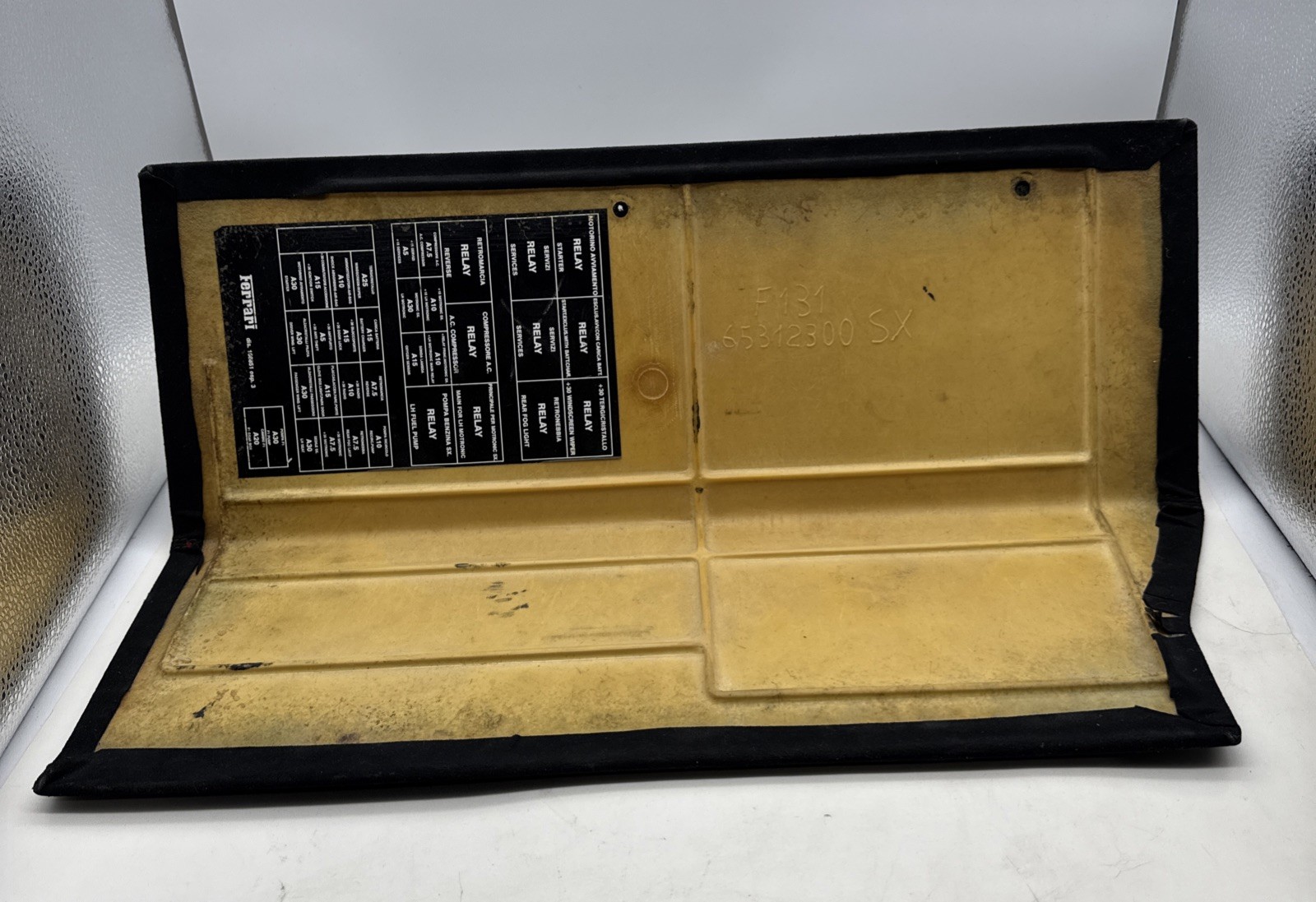 Ferrari 360 Rear Left Passenger Side Control Station Cover Panel 65312300 (UR)