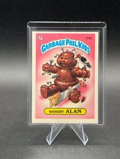 1986 Topps Garbage Pail Kids Woody Alan 125b w/Checklist