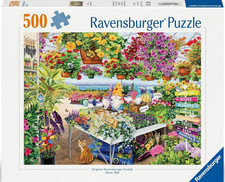 NEW Ravensburger 500 Pieces Jigsaw Puzzle 9 Ages Glorious Garden Centrer