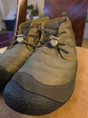 Keen Howser II Mid Mens 11.5 Olive Green Excellent Quilted Fleece Lined Boots Amazon.com | KEEN Women main image 3