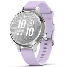 Garmin Lily 2 Active Smartwatch Watch Jasmine Purple Activity Monitor - Silver
