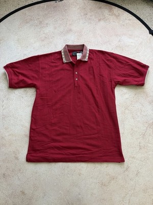 Vintage Greg Norman Collection Red Polo Shirt NWT Size L