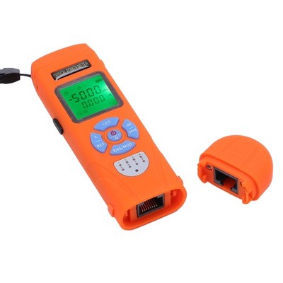 Handheld Optical Power Meter RJ45 Testing Fiber Optic Power Tester FC SC ST SET