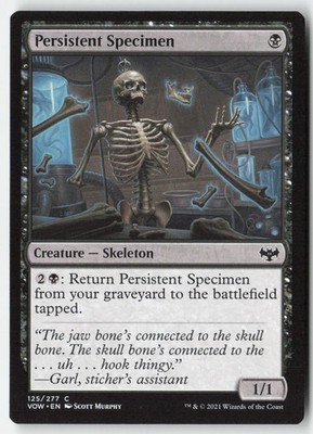 MTG - Persistent Specimen #125 - Regular - VOW Innistrad: Crimson Vow