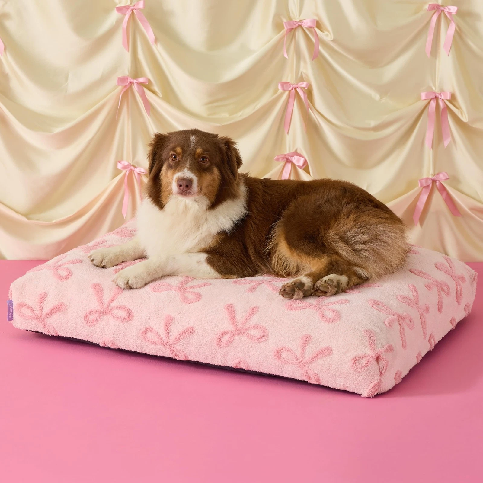 Dog Beds Large Sized-Thick Shredded Chopped Foam Pet Bed as Gift for Indoor w...