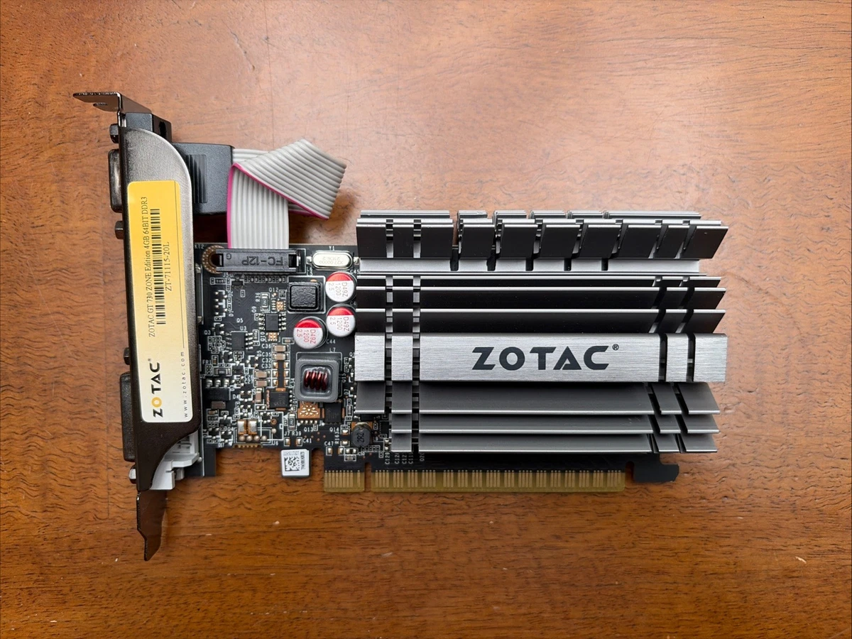 ZOTAC NVIDIA GeForce GT 730 4 GB Memory Computer Graphics Cards