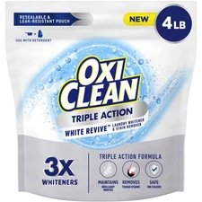 OxiClean Triple Action White Revive, Whitener and Stain Remover Powder, Use ...