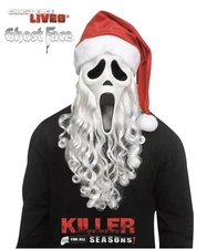 GhostFace Santa Mask Scream Fun World FREE SHIPPING IN STOCK!!!!!