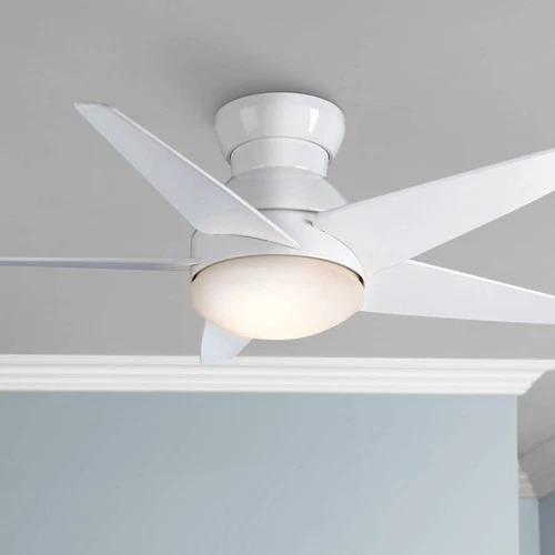 44" Casablanca Isotope White Hugger LED Ceiling Fan with Wall Control - Picture 1 of 2