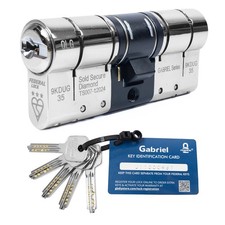 Serratura Cilindro Euro 3 Stelle Federale TS007 Anti Scatto Venduta Diamante Sicuro 5 Chiavi