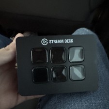 Elgato Stream Deck Mini 6-Key Wired Programmable Keyboard Black