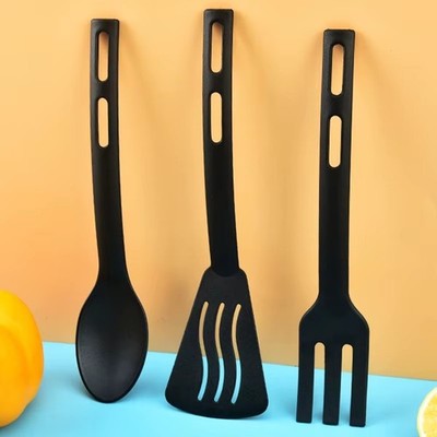 1/3PCS Nylon Kitchen Utensils Set Kitchen Cooking Tools Slotted Turner Solid Spo