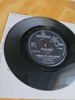 The Naturals - I Shouldve Known Better / Didn' I - UK 1964 Parlaphone 