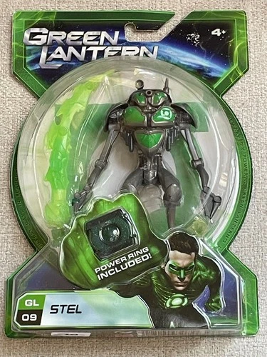 2010 MATTEL DC GREEN LANTERN STEL GL09 ACTION FIGURE NEW ON CARD