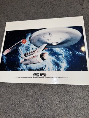 Star Trek Lasersculpt 2000 3-D imagery of U.S.S Enterprise NCC-1701