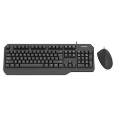 Philips SPT6202 Wired Keyboard + Mouse Combo (ENGLISH)