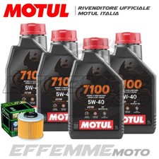Tagliando MV AGUSTA Brutale 800 Dragster 2018 2019 2020 7100 5W40 + Filtro olio