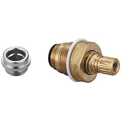 Central Brass K-454-C 1/4-Turn Stem Assembly With Replaceable Seat Cold-Side