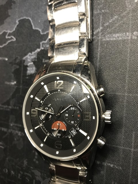 Mens Fossil Chronograph Stainless Steel 