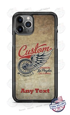 Custom Motorcycles California Phone Case Cover For iPhone Samsung A20 Google LG