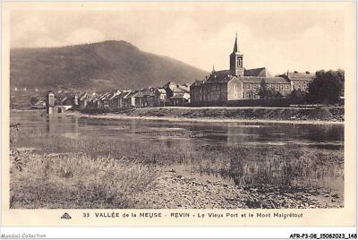 AFRP3-08-0227 - Tal die Maas - Revin - Le Vieux Hafen und Die Mount Madhiot