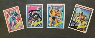 1990 IMPEL  MARVEL UNIVERSE SERIES 1 - SINGLES #'s 1 => 114