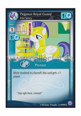 PR-014 Pegasus Royal Guard, Elite Sentry