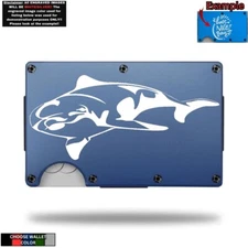 DOLPHIN Curious Wallet - Laser Engraved Wallet - Cool Wallet