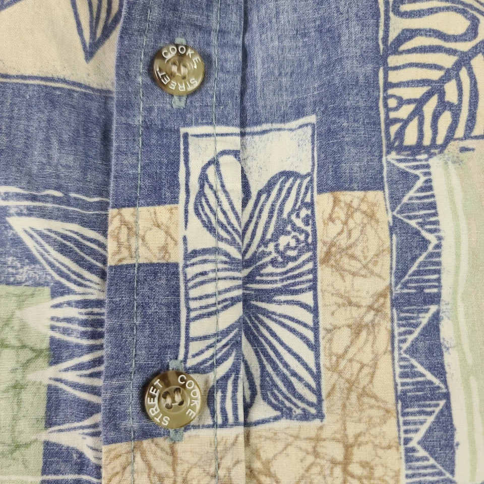 Cooke Street Honolulu Hawaiian Aloha Collared Shirt Size XL - Image 4 of 4
