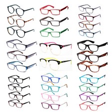 Readers Wholesale Lot of 12 to 96 Pairs Optics Reading Glasses Assorted Style