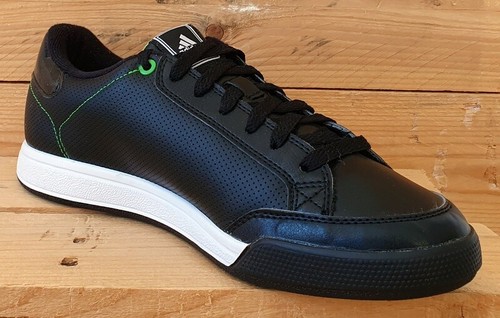 Adidas Oracle Logo IV Leather Trainers UK8/US8.5/EU42 U43827 Black/White/Green - 第 6/12 張圖片