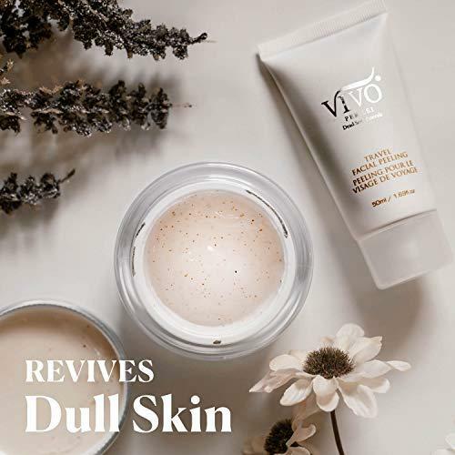 Vivo Per Lei Facial Peeling Gel - Face Peel Containing Dead Sea Minerals and Nut - Picture 3 of 9