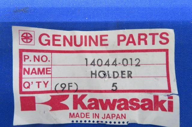 NOS Kawasaki #14044-012 SOPORTE, GUÍA DE CABLES KD125 KE125 KX125 ver abajo K1045 Foto 4 de 4