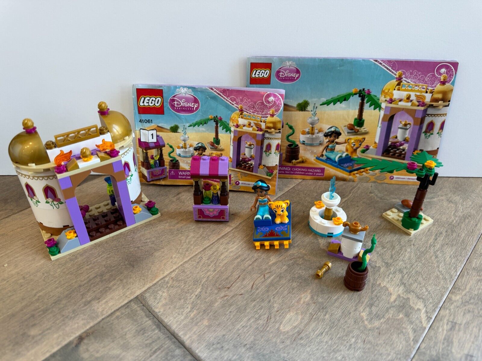 Lego Disney 41061 Jasmine's Exotic Palace Aladdin - 100% Complete - Retired