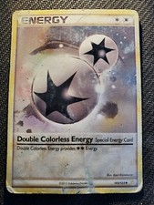 Double Colorless Energy 103/123 HeartGold & SoulSilver DAMAGED Pokemon DNA GAMES on eBay