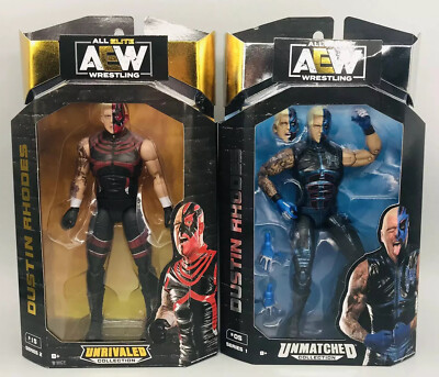 Action Figure AEW Unrivaled Series 2 – Dustin Rhodes, 16.5 Cm, 25 Punti Di Articolazione - 3