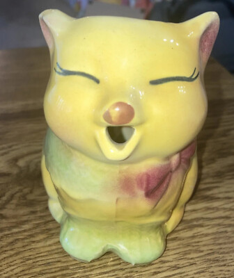 Shawnee USA Pottery 1950s Smiling Kity Cat Vintage Creamer #85