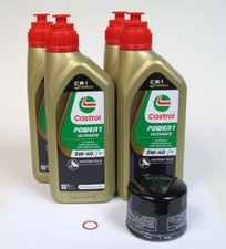 Service Kit Ölwechsel Castrol Ultimate 5W-40 Öl passend für BMW S 1000 R/RR/XR