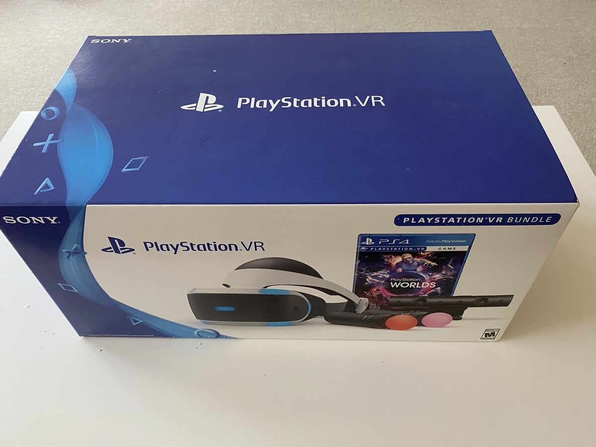 Sony PlayStation VR Worlds Bundle with Move Accessories 