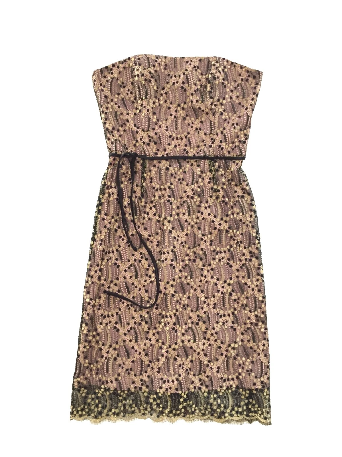 Vestidos de seda geométrico MILLY vaina para Mujeres