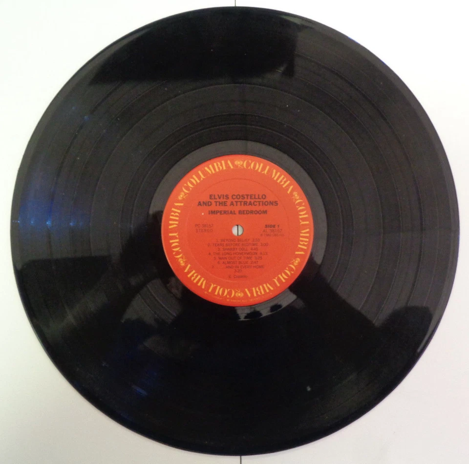 ELVIS COSTELLO - Imperial Bedroom -Vinyl LP  Columbia FC 38157 1st press  Lyrics Foto 3 de 4