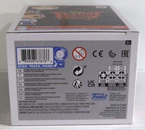 FREDDY FUNKO FRIGHT NIGHT 2022 NYCC BOX OF FRIGHT CREEP SAM THEY LIVE SODA FIGS - Picture 18 of 24
