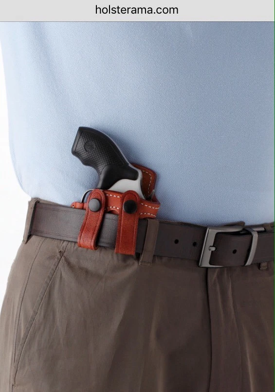 Leather IWB Holster WALTHER PPK, PPK/S (# 7375 BRN) - Image 3 of 3